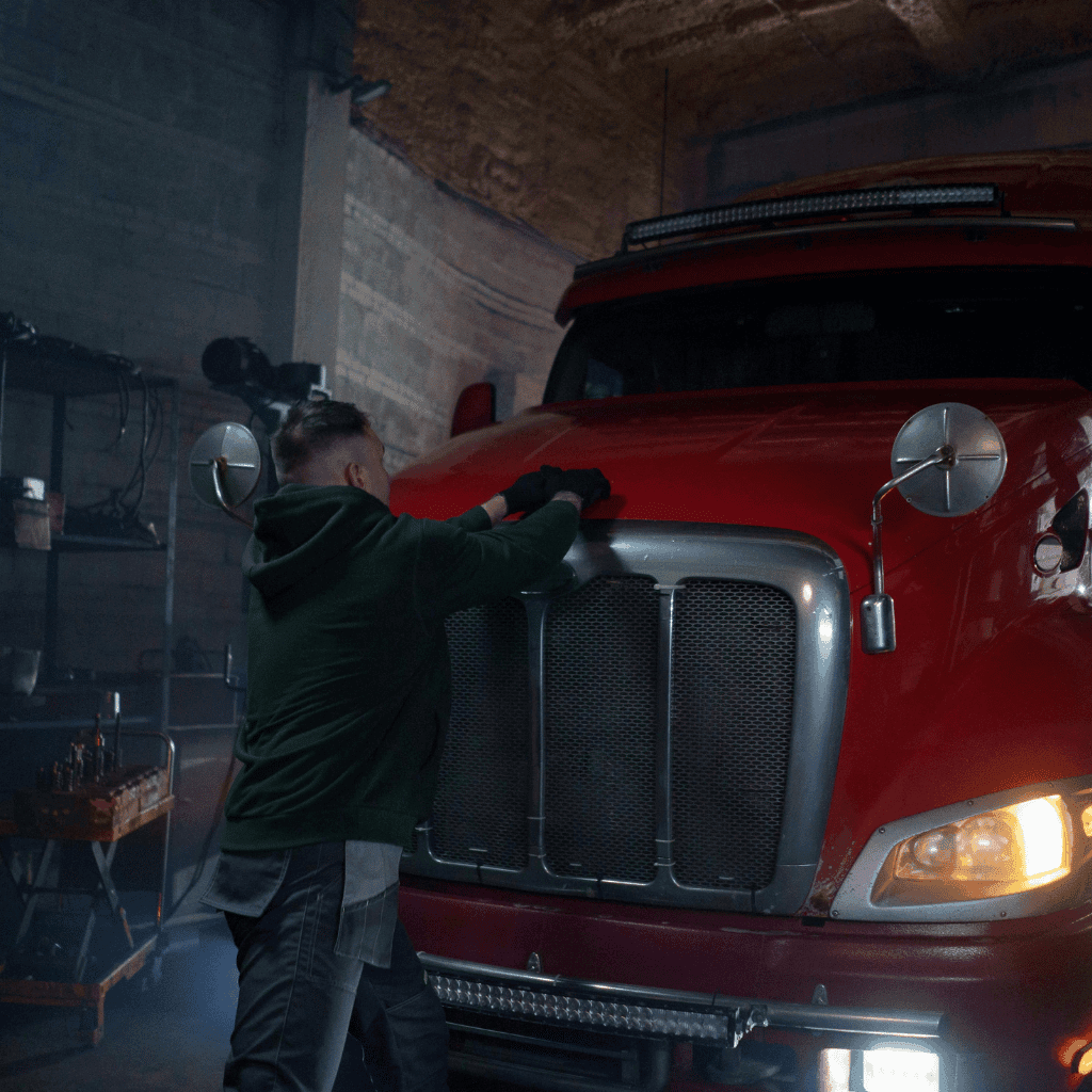 Mobile Truck Repair Service on Highway 401