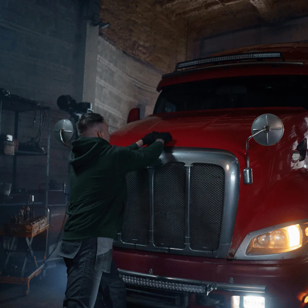 Mobile truck repair Montreal Highway 401