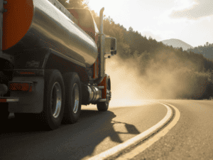 Professional Service Unit Assisting a Commercial Truck with Air Brake Repair Near the a 10 in Magog |  247 Truck Repair in Magog Qc  Emergency Mobile Mechanic