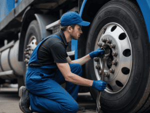 Mobile Mechanic Performing 247 Truck Repair in Trois Rivières Focusing on Heavy Duty Engine Diagnostics |  247 Truck Repair in Trois Rivières Emergency Mobile Service