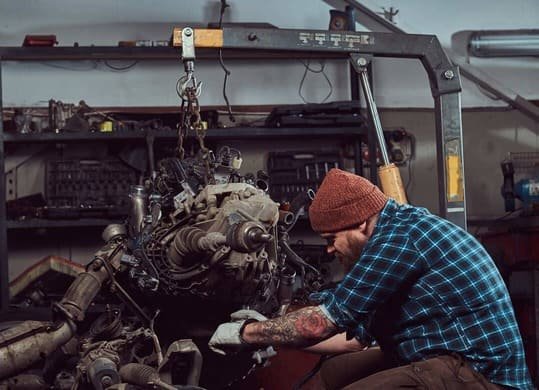 Mobile Mechanic Performing 247 Truck Repair in Sherbrooke Focusing on Heavy Duty Engine Diagnostics |  247 Truck Repair in Sherbrooke  Emergency Mobile Service